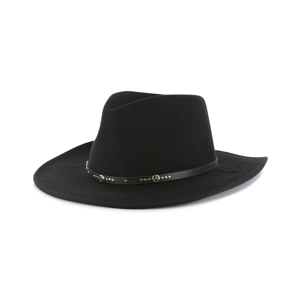 Cody‎ James Black 100% Wool Men's Sedona Cowboy Western Rodeo Hat Size Large